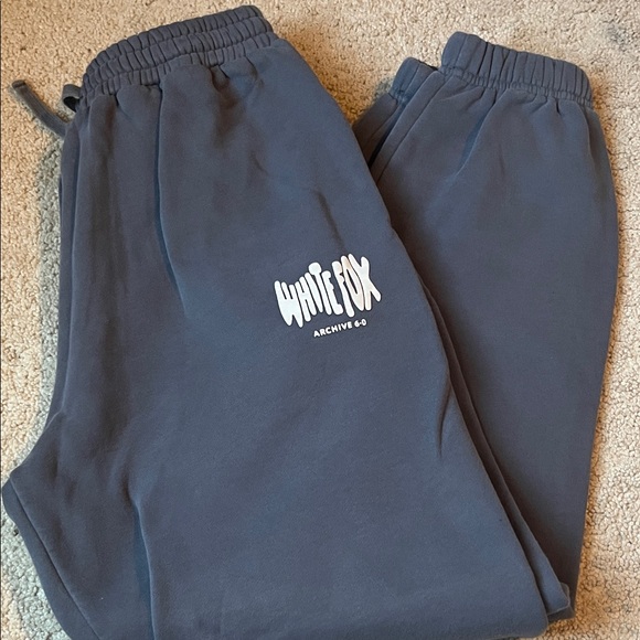 White Fox Boutique Pants - women’s sport/ dark grey Sweatpants